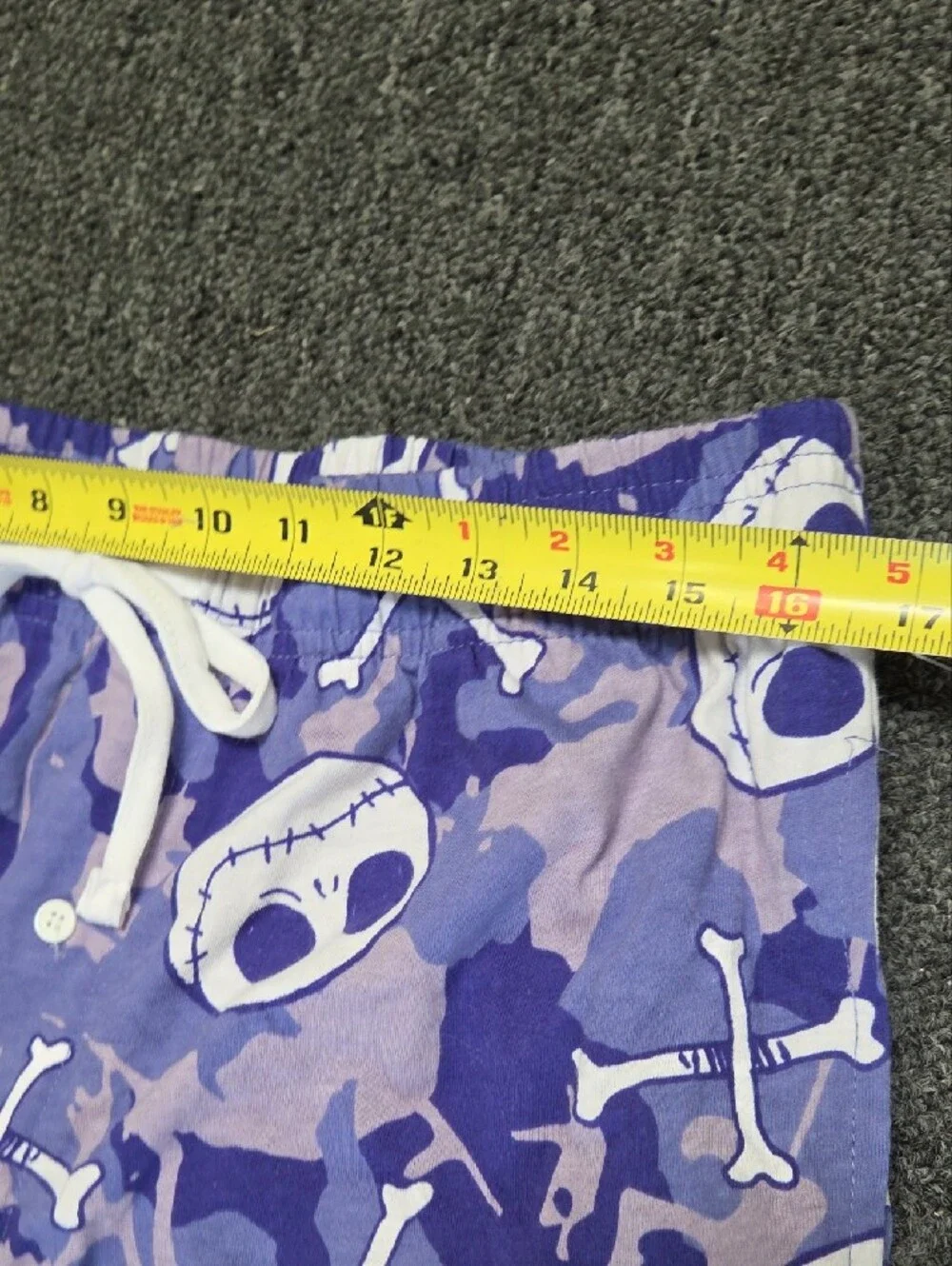 (#3) Disney Purple & White Jack Skellington Women's Pajama Pants - Picture 4 of 6